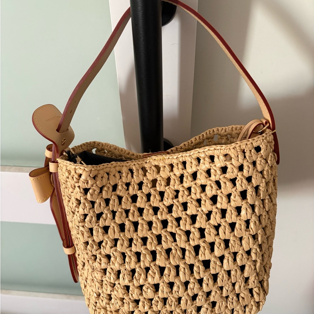 Inspired Louis Vuitton Woven Tan Handbag